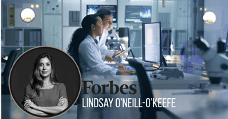 banner image for: Lindsay O’Neill’s First Forbes Article Highlights Accountability and Leadership in Health Innovation — Inspired by Industry Leaders